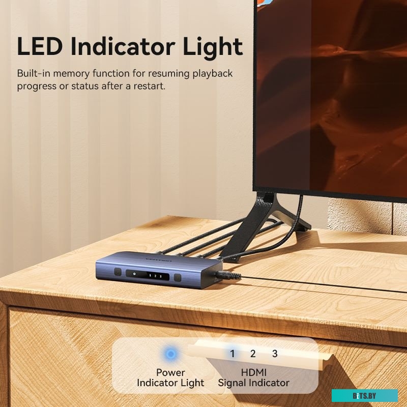 Переключатель HDMI Vention AKML0