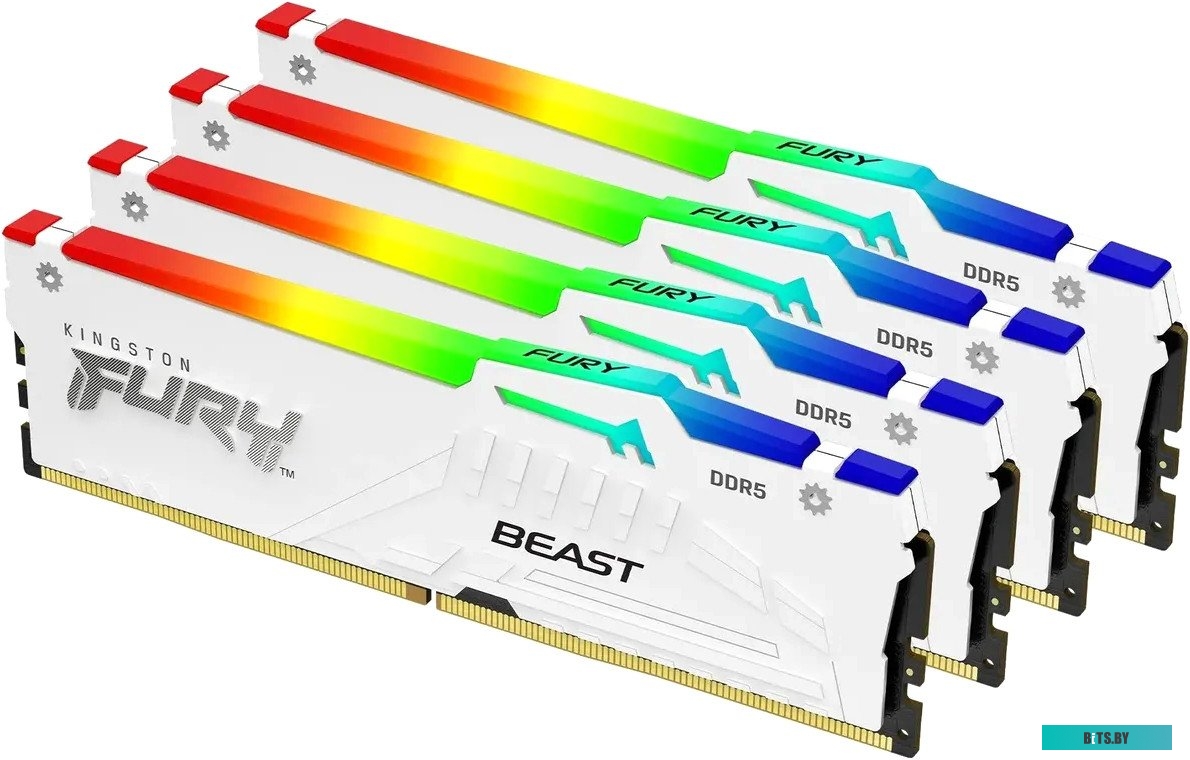 KF552C40BWAK4-128 Kingston FURY Beast RGB 4x32ГБ DDR5 5200 МГц KF552C40BWAK4-128