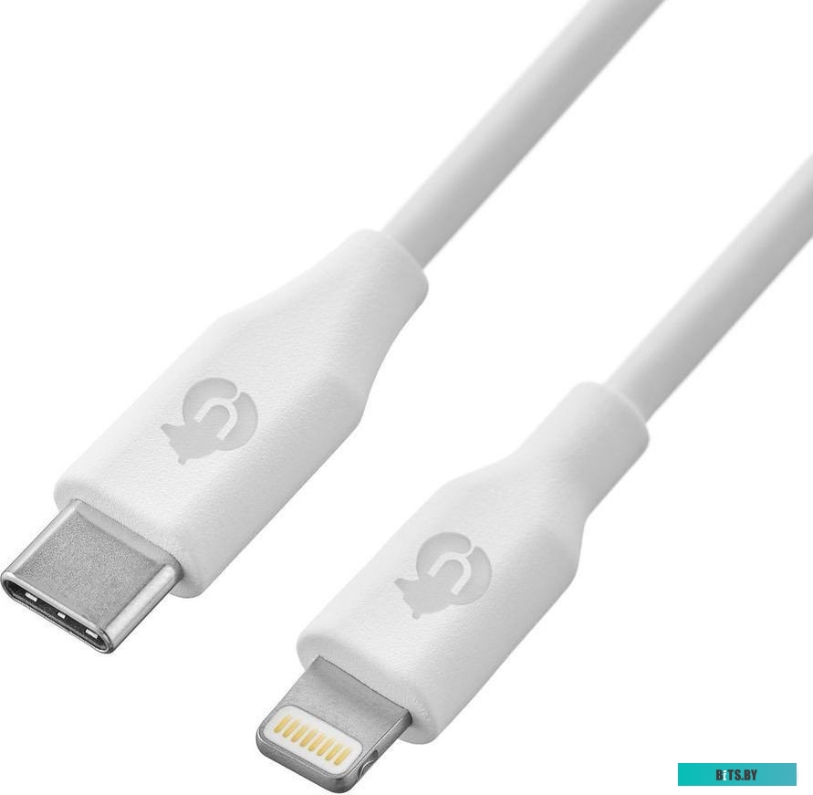 DC11WH12LF-CL uBear Life USB Type-C - Lightning DC11WH12LF-CL (1.2 м, белый)