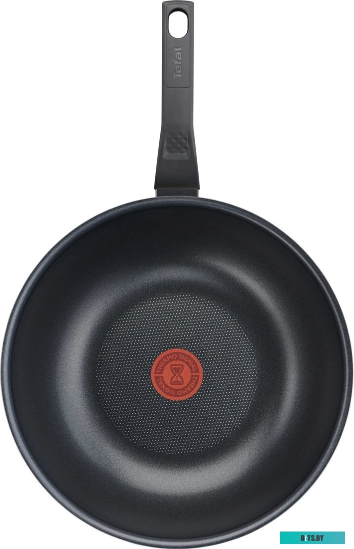 9100054099 Сковорода ВОК (WOK) Tefal Easy Plus 4237628, 28см, без крышки,  черный [9100054099]