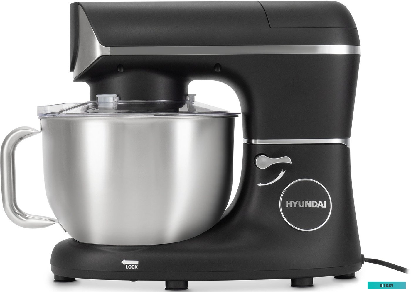 HYM-S8591 Кухонная машина Hyundai HYM-S8591,  черный / серебристый