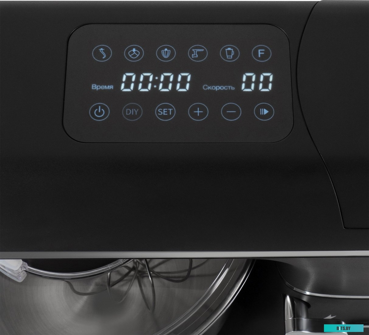 HYM-S8591 Кухонная машина Hyundai HYM-S8591,  черный / серебристый