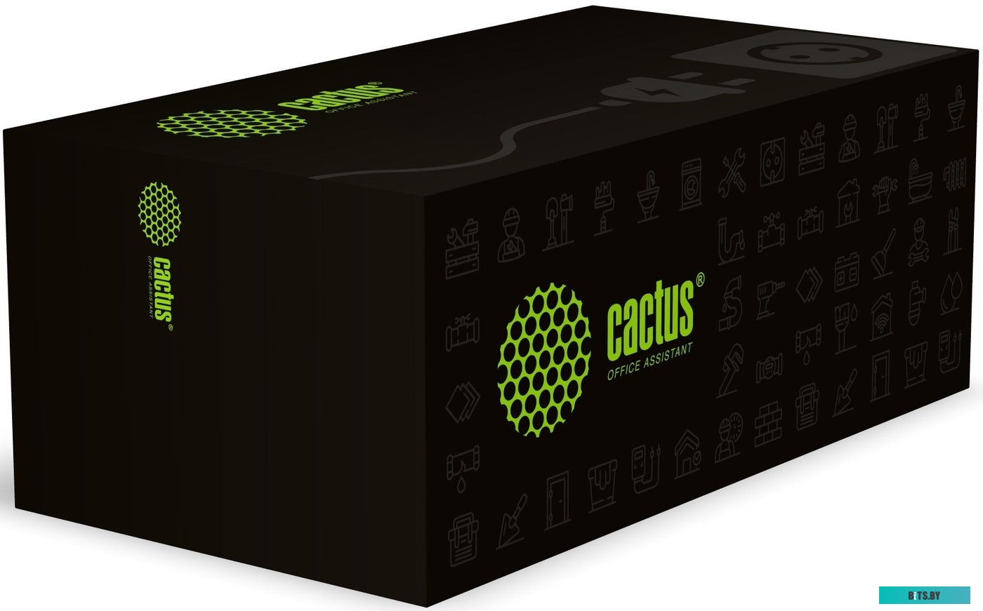 Розетка Cactus CS-SOCKET-USBA-WLESS для столешницы серебристый