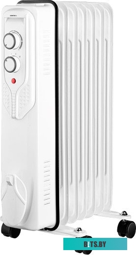 CT-6205 Масляный радиатор CENTEK CT-6205, 1500Вт, 7 секций, 3 режима, белый