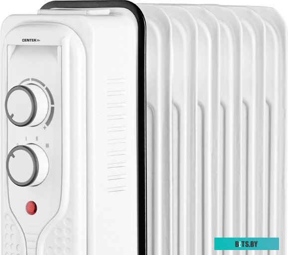 CT-6205 Масляный радиатор CENTEK CT-6205, 1500Вт, 7 секций, 3 режима, белый