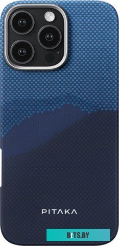 KI1602POTH Pitaka StarPeak Tactile Woven для iPhone 16 Pro Max (темно-синий)