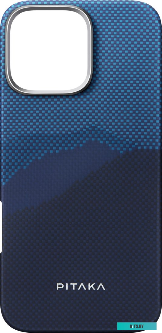 KI1602POTH Pitaka StarPeak Tactile Woven для iPhone 16 Pro Max (темно-синий)