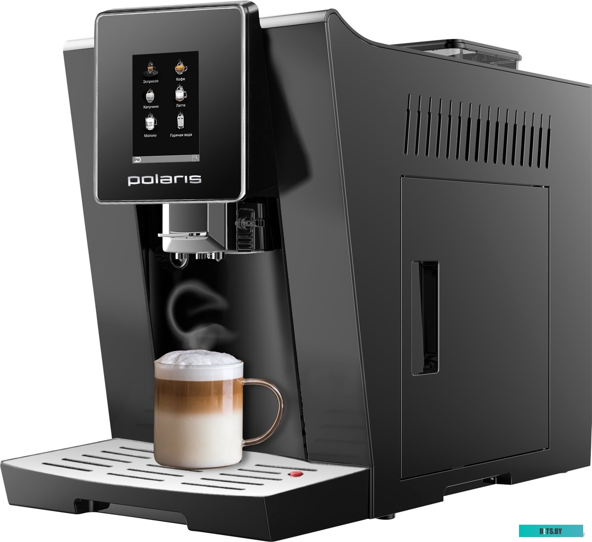 PACM 2060AC Кофемашина Polaris PACM 2060AC,  черный