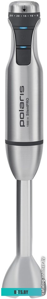 PHB 1591L Блендер POLARIS PHB 1591L Silent,  погружной,  нержавеющая сталь
