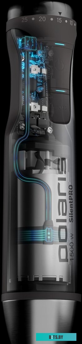 PHB 1591L Блендер POLARIS PHB 1591L Silent,  погружной,  нержавеющая сталь