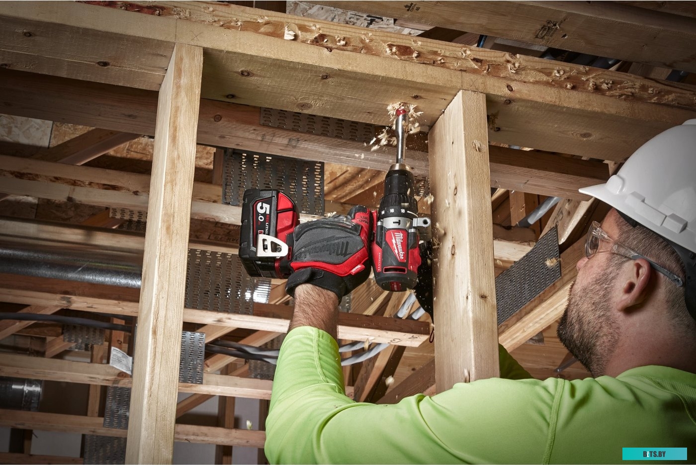 4933464517 Milwaukee M18 BLPD2-502X 4933464517 (с 2-мя АКБ 5 Ач, кейс)