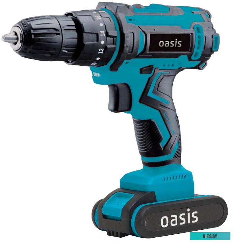 Ударная дрель-шуруповерт Oasis ASU-24S (с 2-мя АКБ, кейс)