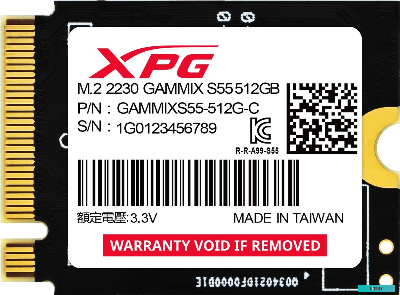 SGAMMIXS55-512G-C ADATA XPG Gammix S55 512GB SGAMMIXS55-512G-C