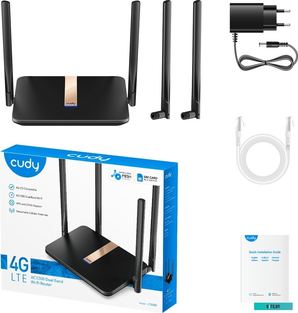 Роутер Wi-Fi/LTE Cudy LT500D 2.0