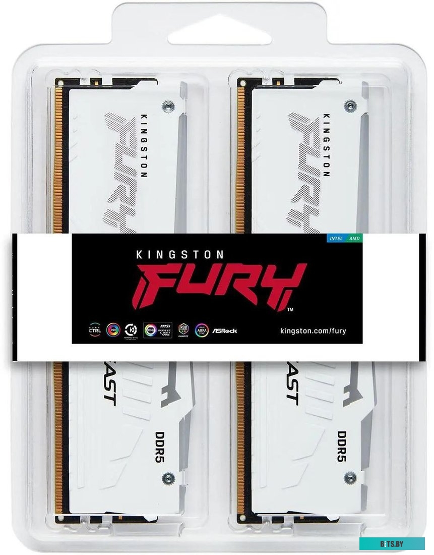 KF556C40BWAK2-32 Kingston FURY Beast RGB 2x16ГБ DDR5 5600 МГц KF556C40BWAK2-32