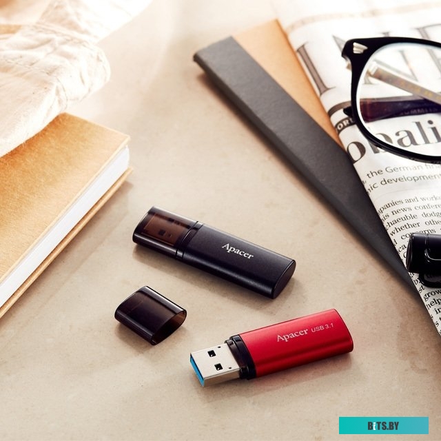 USB накопитель (Флешка) Apacer AH25B 64GB (красный) <AP64GAH25BR-1>