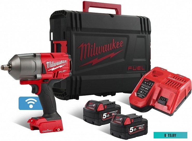 Milwaukee M18 ONEFHIWF12-502X 4933459727 (с 2-мя АКБ, кейс)