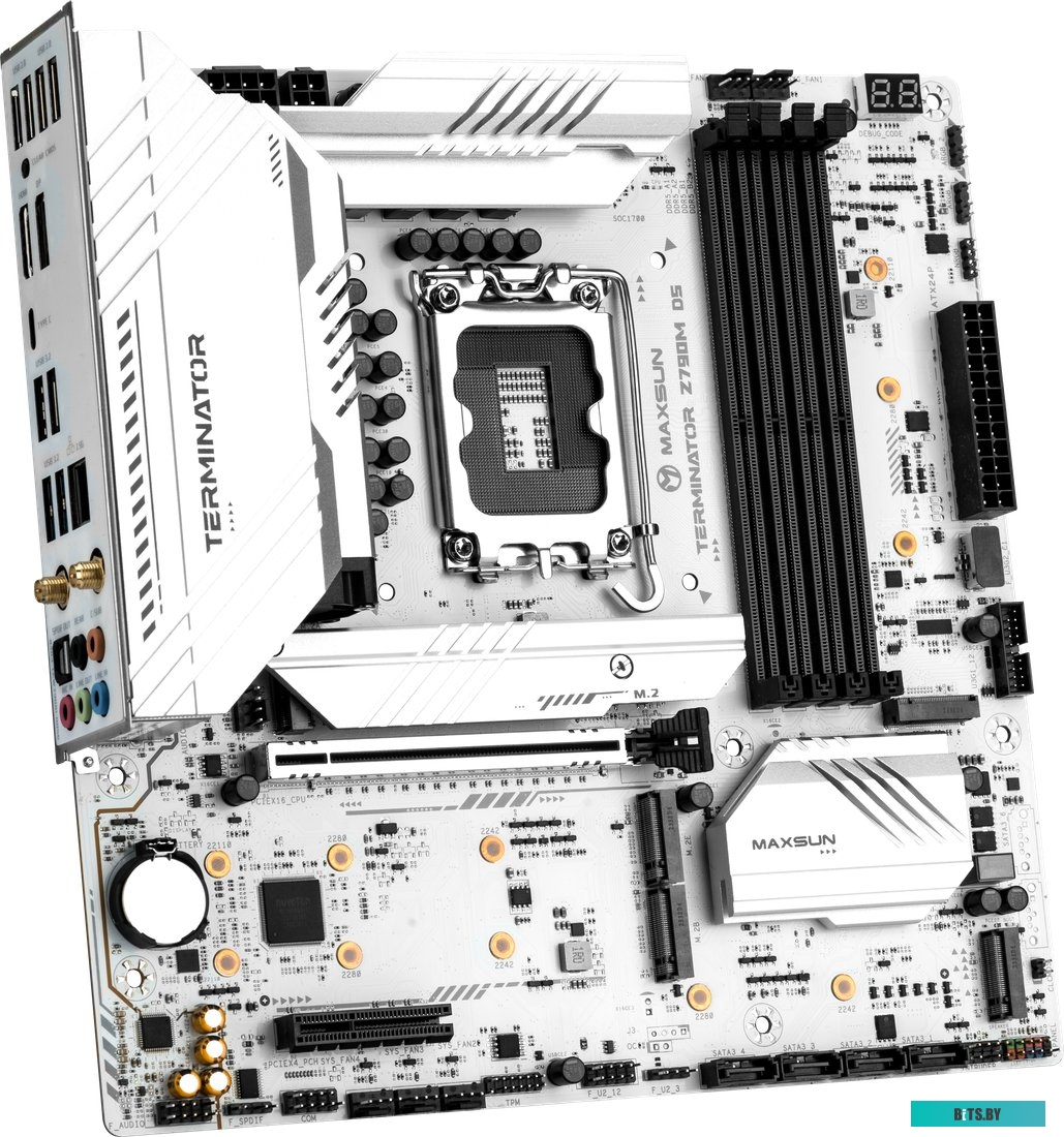 Материнская плата Maxsun Terminator Z790M D5 ICE MS-Terminator Z790M D5 ICE