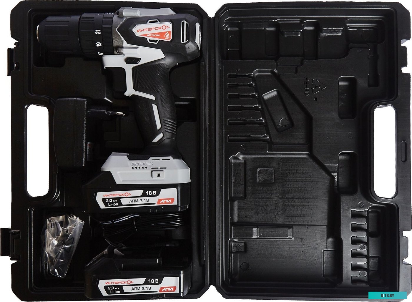 Интерскол ДАУ-13/18ВК 573.0.0.70 (без АКБ, с кейсом)