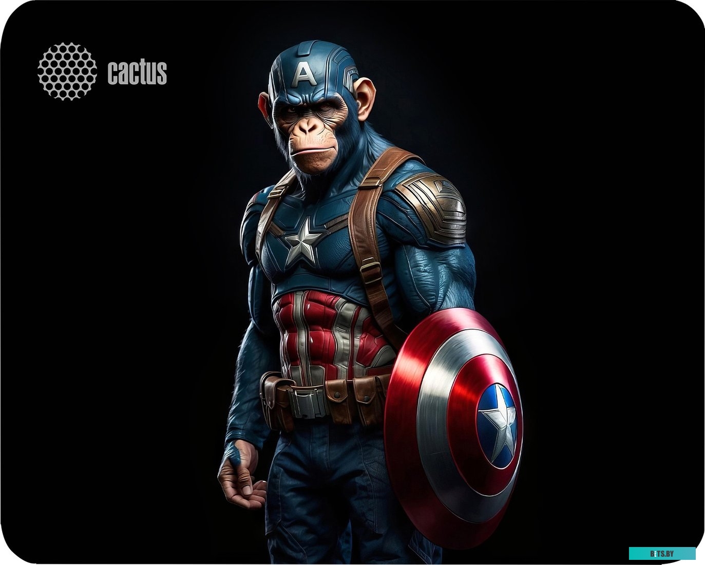 Коврик для мыши Cactus Captain America CS-MP-D08S