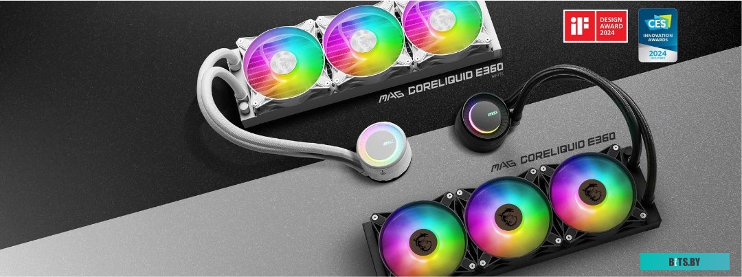 306-7ZW6E21-C24 MSI MAG CoreLiquid E360 (белый)