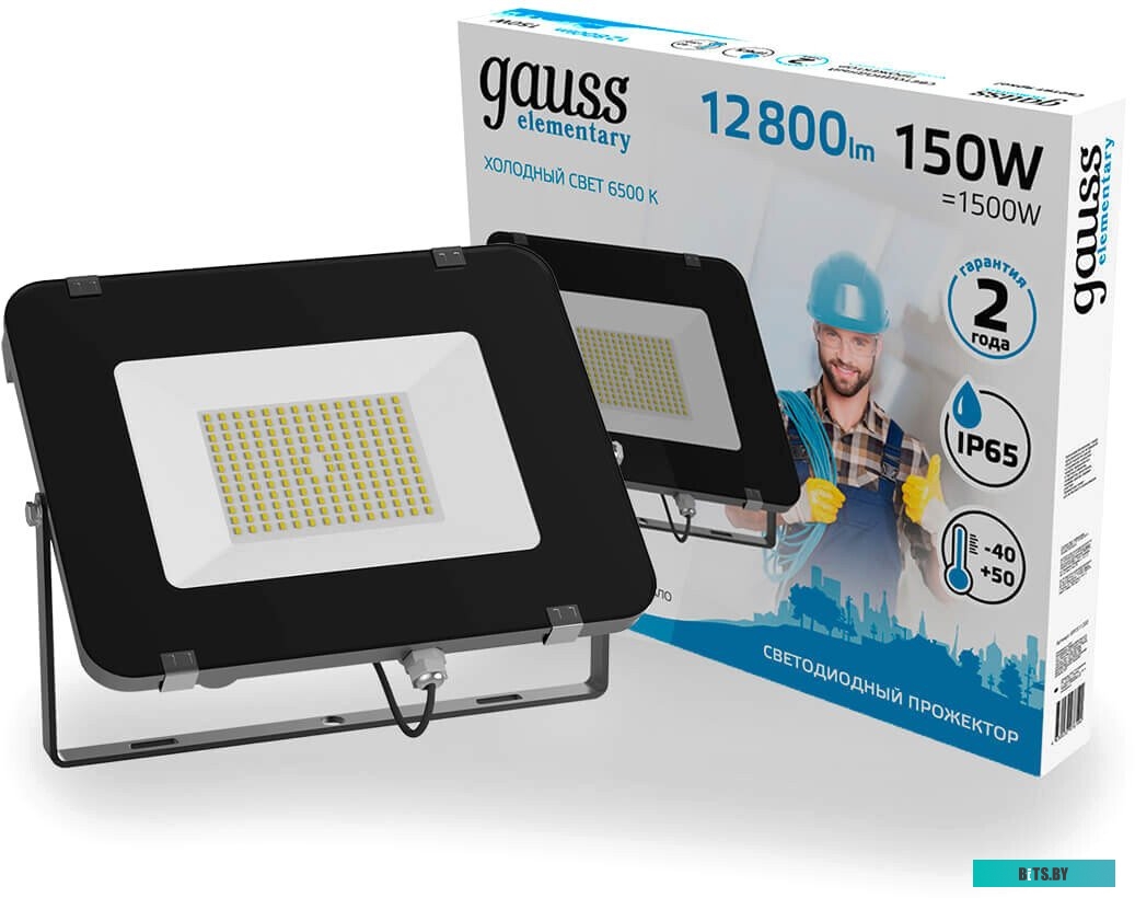 691511150 Прожектор уличный GAUSS 691511150, 150Вт