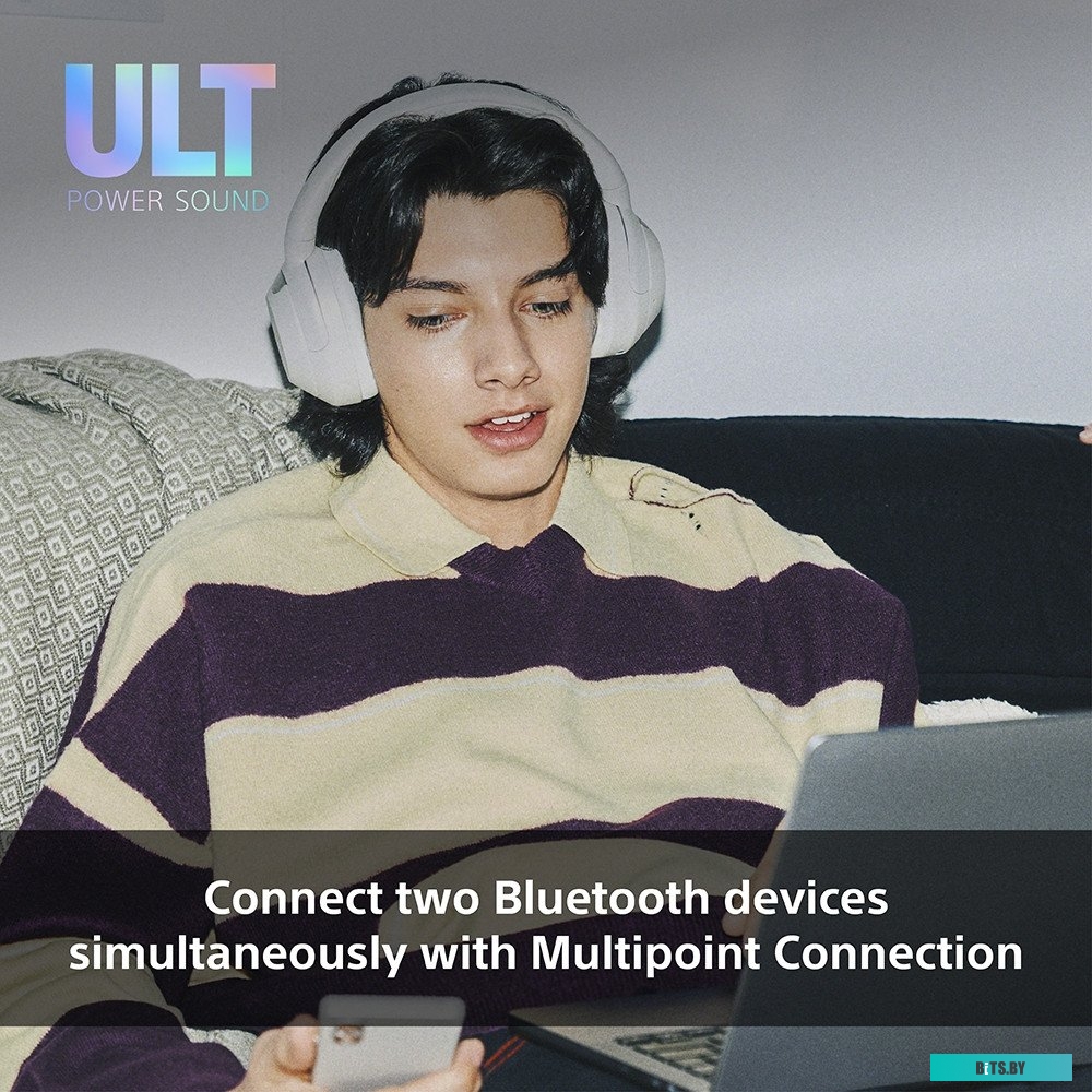 WHULT900N/B Наушники Sony WH-ULT900N, 3.5 мм/Bluetooth, накладные, черный [whult900n/b]