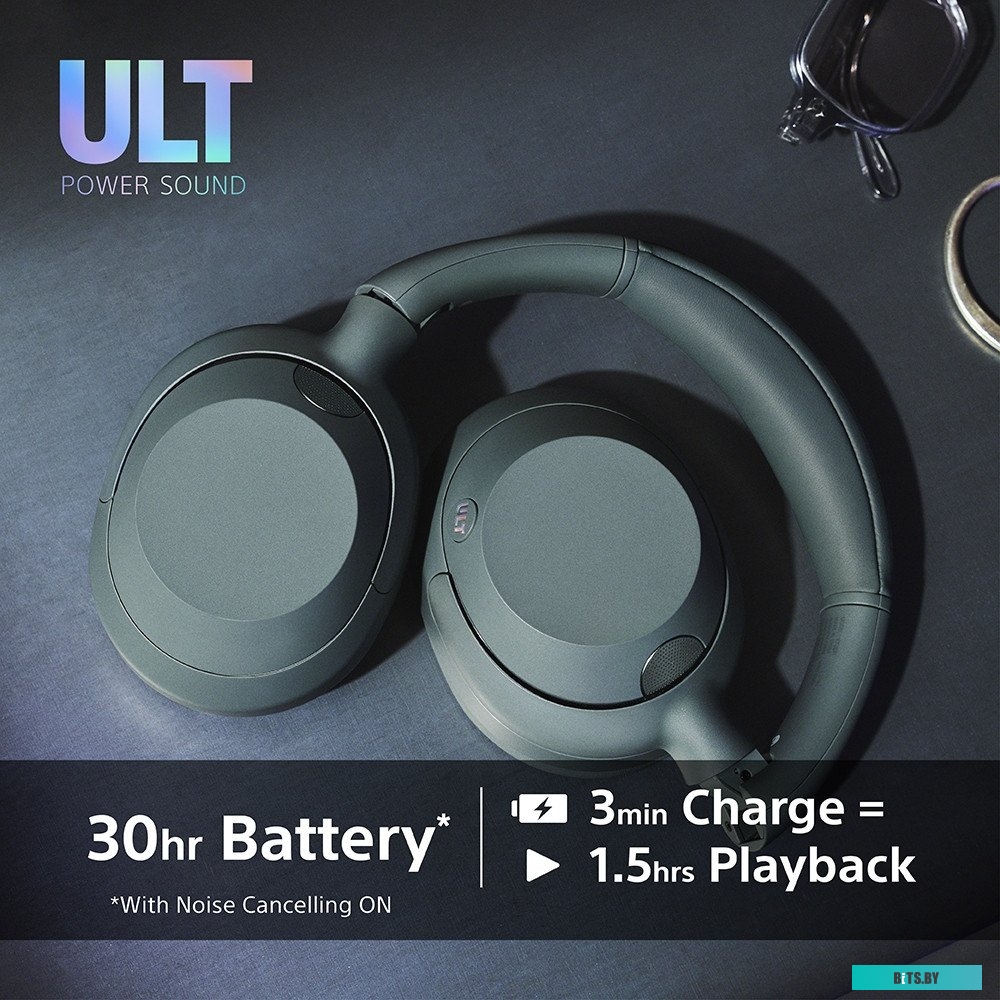 WHULT900N/B Наушники Sony WH-ULT900N, 3.5 мм/Bluetooth, накладные, черный [whult900n/b]