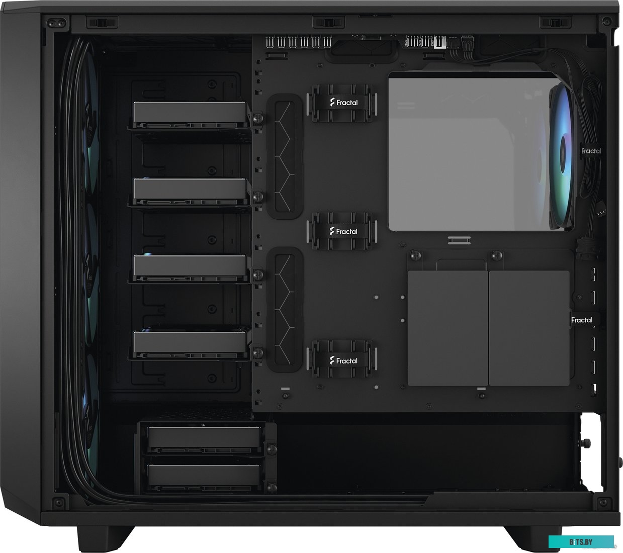 Корпус Fractal Design Meshify 2 RGB Black TG Light tint FD-C-MES2A-06