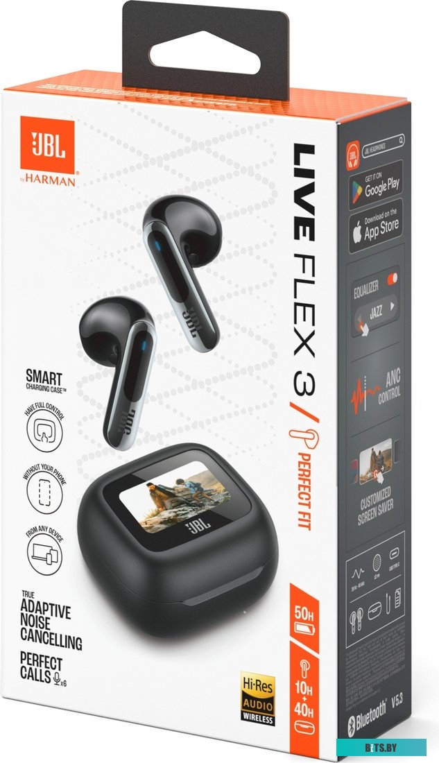 JBLLIVEFLEX3BLK JBL Live Flex 3 (черный)