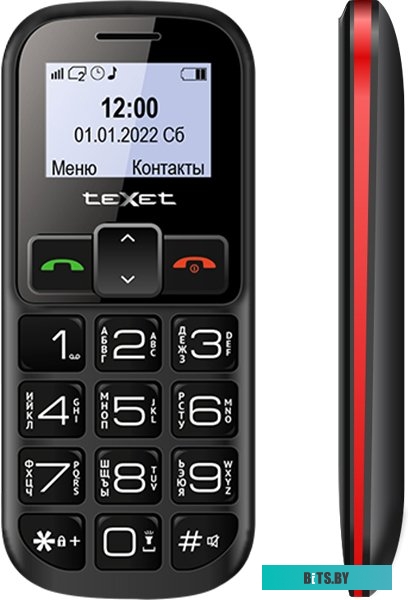 Мобильный телефон TeXet TM-B322 (черный)
