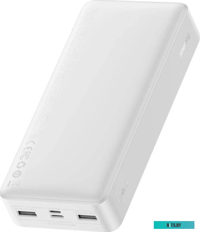 PPBD050102 Baseus Bipow Digital Display Power Bank 20000mAh 15W White Overseas Edition (Simple Series Cable USB to Micro 25cm White) (PPBD050102)