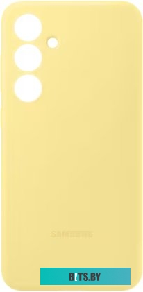 Чехол Samsung Silicone Case S24FE, Жёлтый EF-PS721CYEGRU