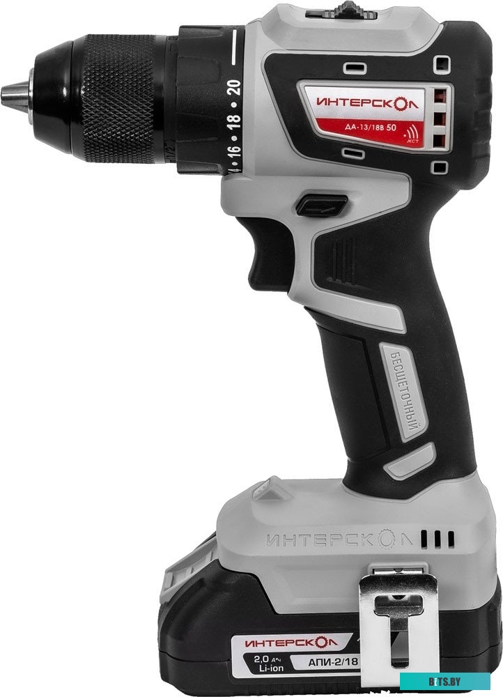 776.2.2.70 Интерскол ДА-13/18В (с 2-мя АКБ, кейс)