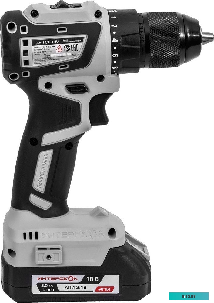 776.2.2.70 Интерскол ДА-13/18В (с 2-мя АКБ, кейс)