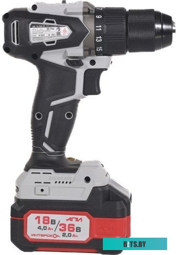 851.2.2.70 Интерскол ДА-13/36В 50 851.2.2.70 (с 2-мя АКБ, кейс)