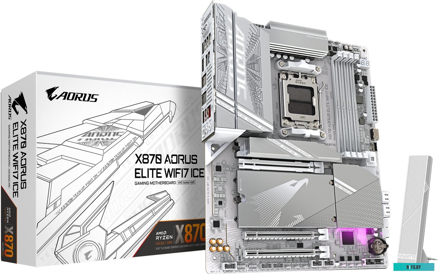 Gigabyte X870 Aorus Elite WiFi7 Ice