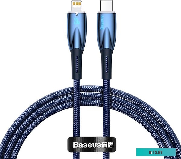 Кабель для зарядки Baseus Glimmer Series Fast Charging Data Cable Type-C - Lightning 20W CADH000003
