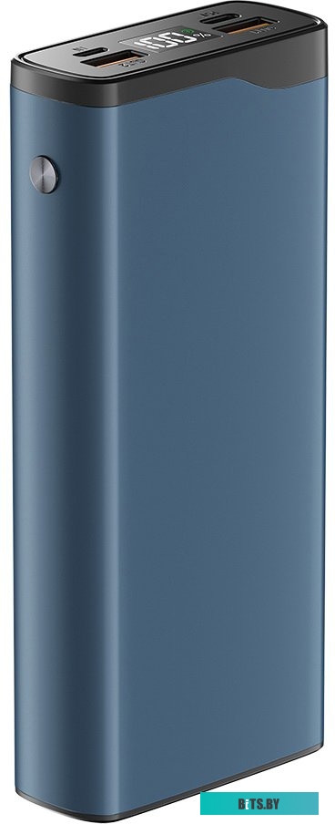 Портативное зарядное устройство Olmio QL-20 20000mAh (голубой) <043986>