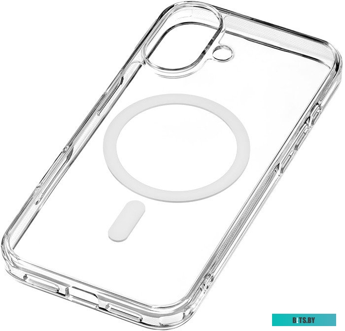 uBear Real CS397TT67RL-I24M || Для Apple iPhone 16 Plus, материал поликарбонат, противоударный, цвет прозрачный, CS397TT67RL-I24M CS397TT67RL-I24M