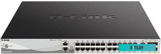 Коммутатор D-Link DGS-3130-30PS/B2A Управляемый L3 стекируемый коммутатор с 24 портами 10/100/1000Base-T, 2 портами 10GBase-T и 4 портами 10GBase-X SF