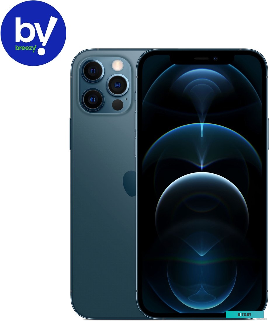 Apple iPhone 12 Pro 128GB Воcстановленный by Breezy, грейд B (тихоокеанский синий