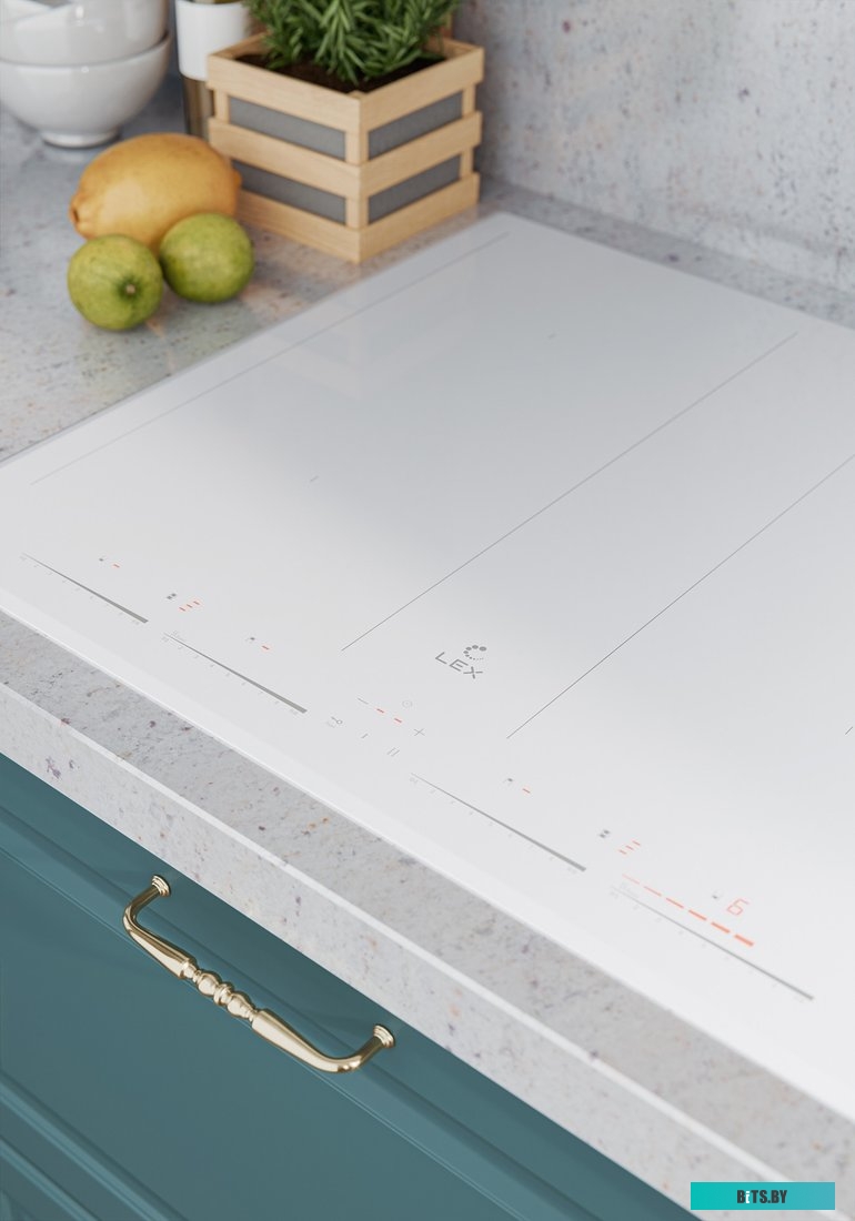 CHPE000051 Индукционная варочная панель LEX EVI 641C WH,  независимая,  белый