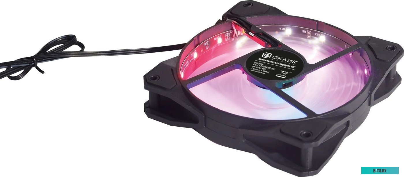 Oklick OG-CF120RGB2-BK
