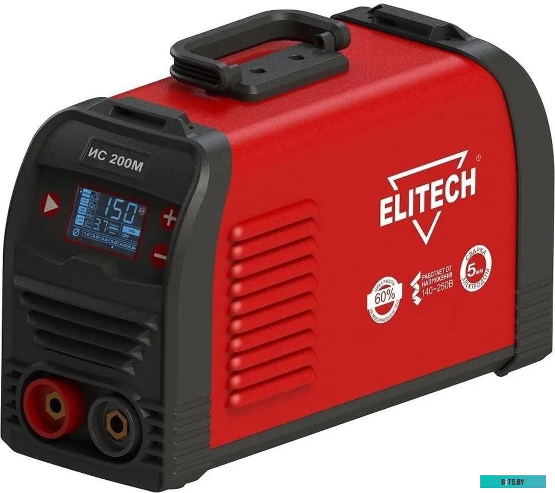 198714 Сварочный аппарат Elitech ИС 200М (E1703.017.00),  инвертор [198714]