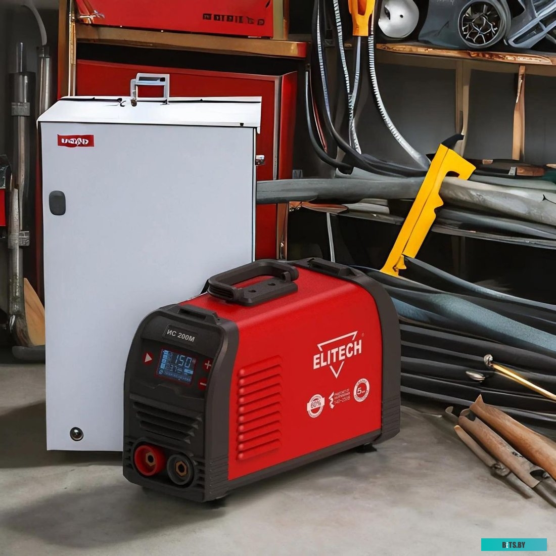 198714 Сварочный аппарат Elitech ИС 200М (E1703.017.00),  инвертор [198714]