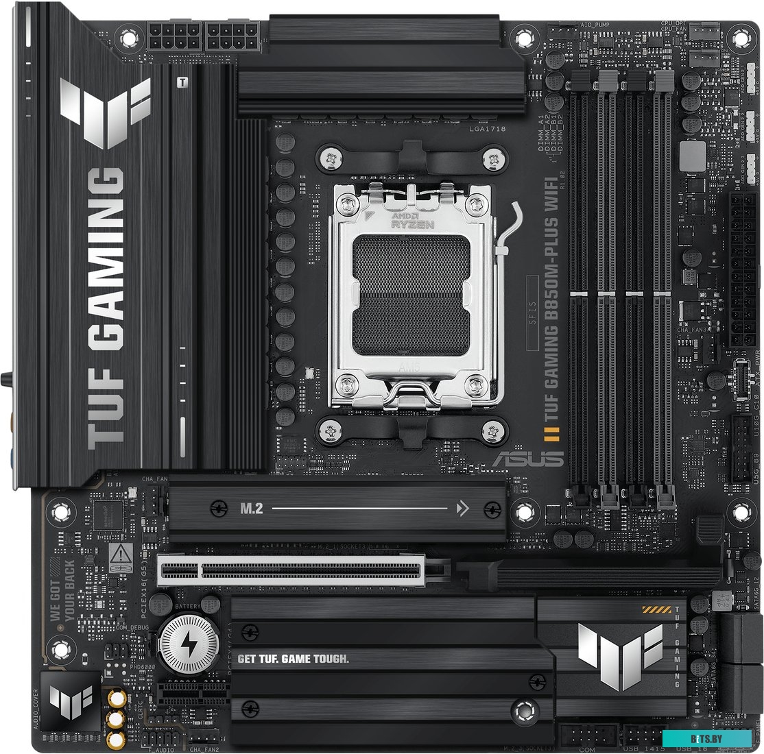 ASUS ROG Strix Z890-A Gaming WiFi || Форм-фактор: ATX, чипсет: Intel Z890, сокет: 1851, слоты: 4 DDR5 DIMM, 4x SATA 6 Гбит/с, 5x M.2, 90MB1I90-M0EAY0 