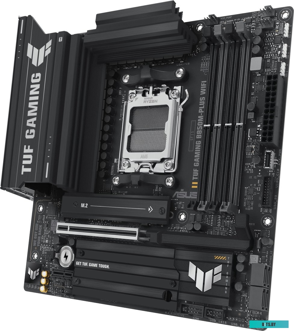ASUS ROG Strix Z890-A Gaming WiFi || Форм-фактор: ATX, чипсет: Intel Z890, сокет: 1851, слоты: 4 DDR5 DIMM, 4x SATA 6 Гбит/с, 5x M.2, 90MB1I90-M0EAY0 