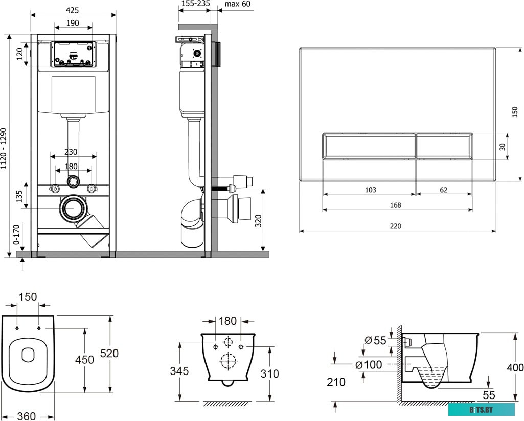 79110002 Плита 910-01 WHITE 79110002 GEFEST