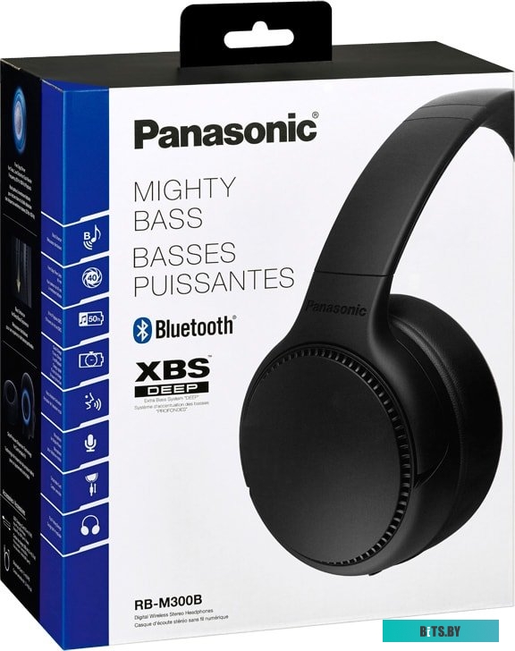Наушники (Гарнитура) Panasonic RB-M300BGE-K